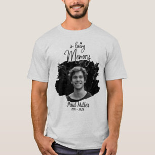 Playera Memorial In Loving Memory Photo T-Shirt