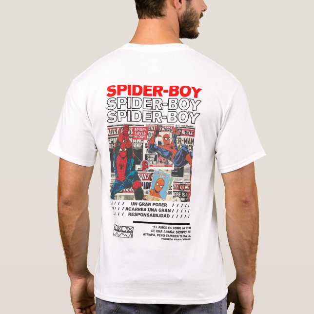 PLAYERA SPIDER BOY T-Shirt (Back)