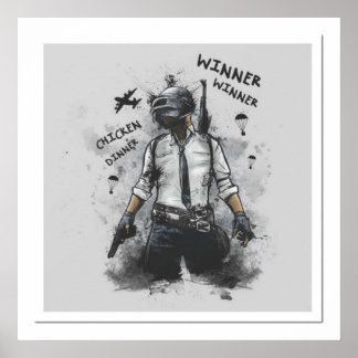 Playerunknowns Battlegrounds PUBG Poster