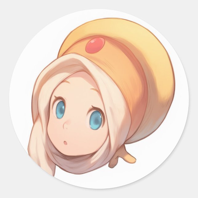 Playful Aesthetic Sticker (Front)