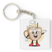 Playful and Adorable Coffee Character