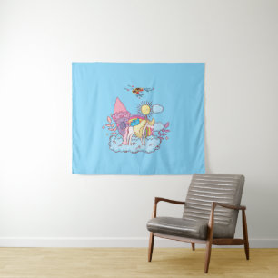 Playful and Whimsical Art Designs Tapestry