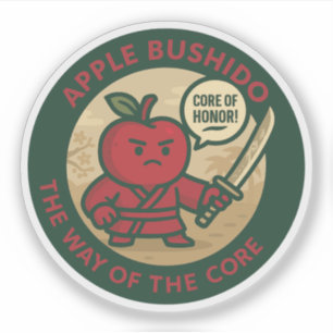 Playful Apple Samurai Discipline 