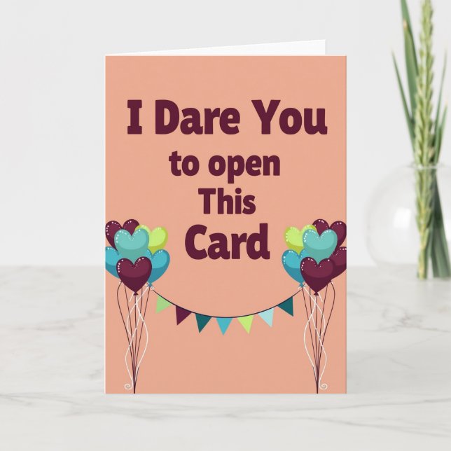 Playful Balloon Card (Front)