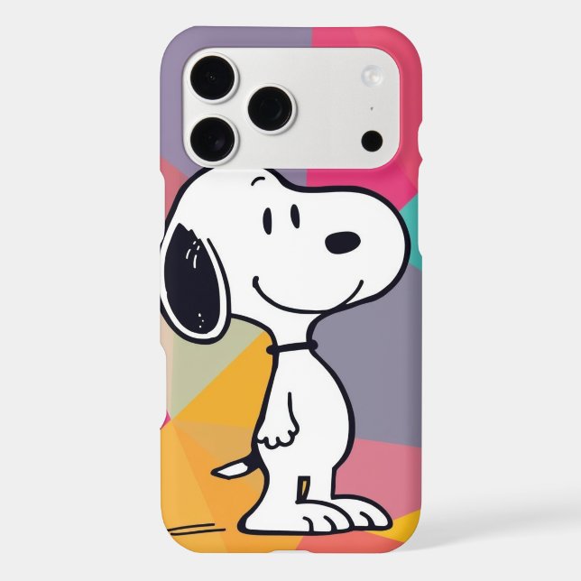 Playful Beagle Cartoon Geometric Pop Art (Back)