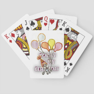 Playful Birthday Greeting: Happy Birthday Bro. Playing Cards