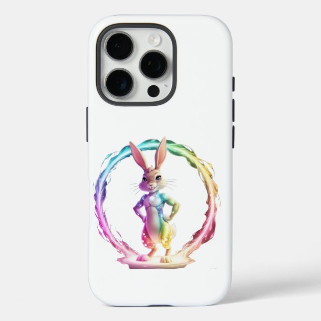 Playful Bunny Bliss Case-Mate iPhone Case (Back)