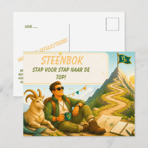 Playful Capricorn Birthday Card for [Him]
