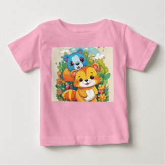 Playful Cartoon Pink Top for Kids