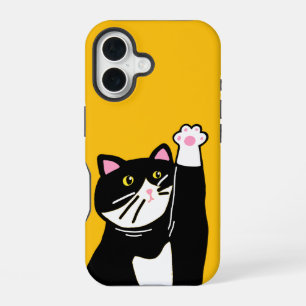 Playful Cat iPhone 16 Case