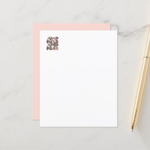 Playful Cat Jump Design - Jump Purr Pun Artwork