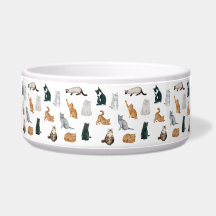 Playful Cats Bowl