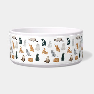 Playful Cats Bowl