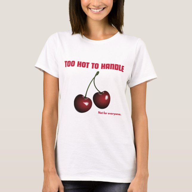 Playful Cherry Graphic T-shirt (Front)