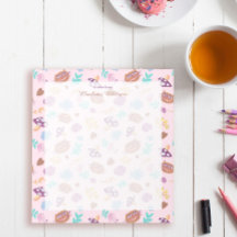 Playful Cheshire Cat Floral Pink Pattern Name 