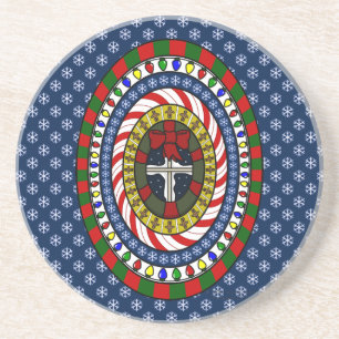 Playful Christmas Coaster