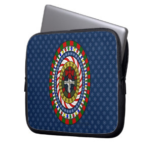 Playful Christmas Laptop Case