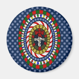 Playful Christmas Magnet