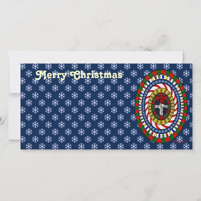 Playful Christmas Photo Card (Front)