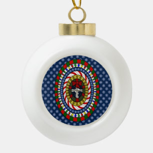 Playful Christmas Premium Ornament