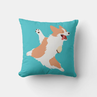 Playful Corgi Cushion