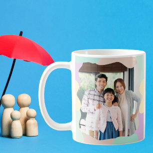 Playful Custom Family Photo Coffee Mug