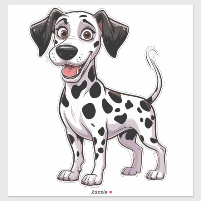 Playful Dalmatian Puppy (Sheet)