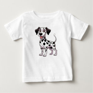 Playful Dalmatian Puppy Baby T-Shirt