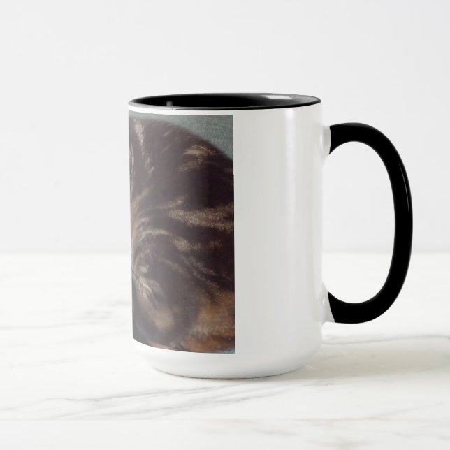 Playful Dave Black Ringer Mugs (Right)