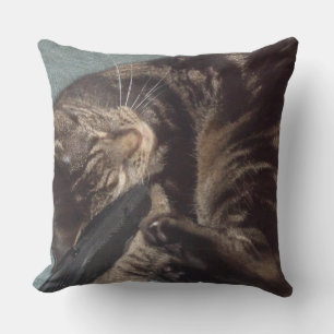 Playful Dave Throw Pillow