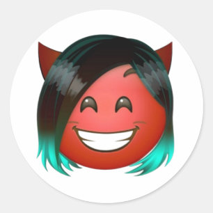 : Playful Devil Emoji Sticker