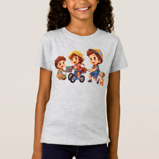 Playful Dino Kids T-Shirt – Fun & Comfortable