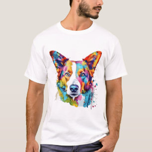 Playful Dog Face T-Shirt