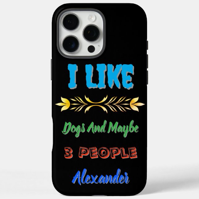 Playful dog-themed lighter for friends Case-Mate iPhone case (Back)