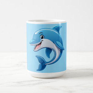 Playful Dolphin Coffee Mug