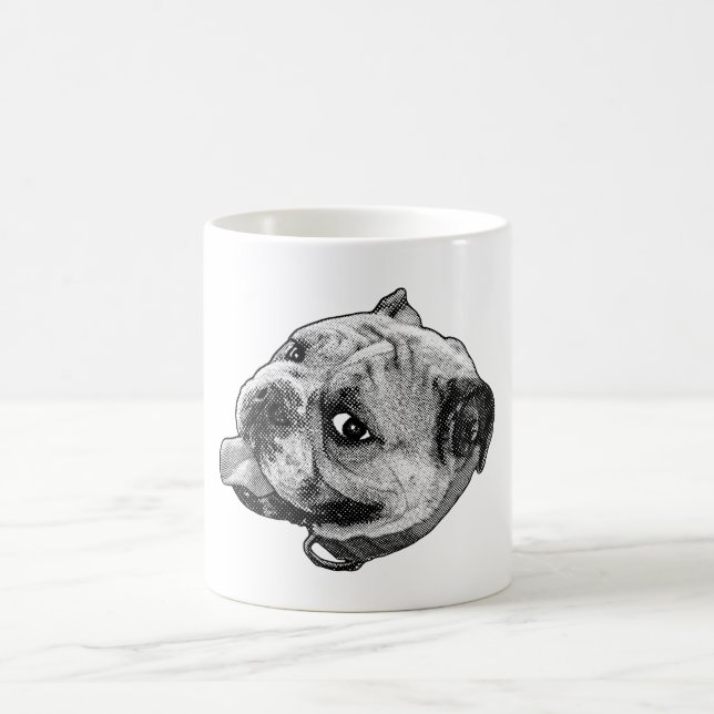 Playful Dot Smile Coffee Mug (Center)