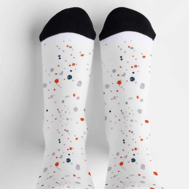 Playful Dots: Polka Dot Socks (Top)