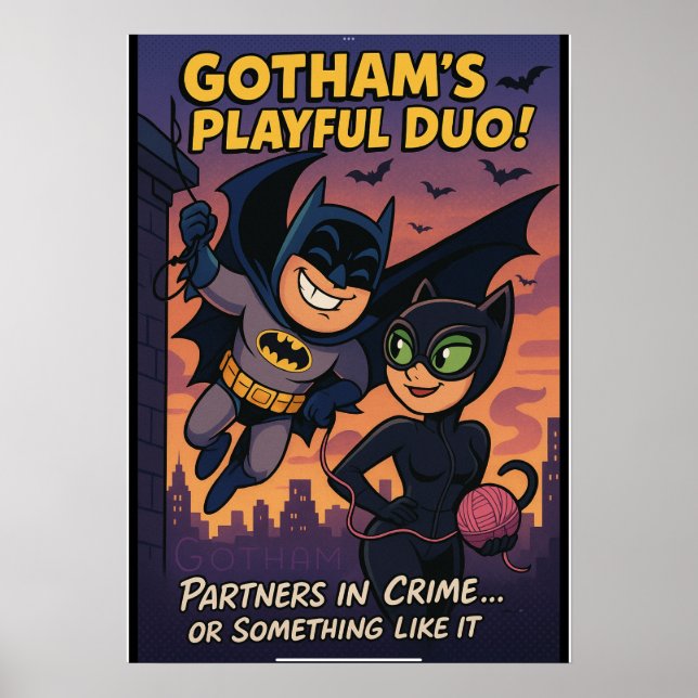 Playful duo poster (Front)