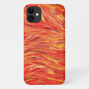 Playful Energy and Passion Original Abstract Art iPhone 11 Case