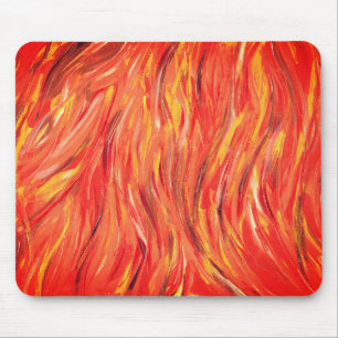 Playful Energy and Passion Original Abstract Art Mouse Mat