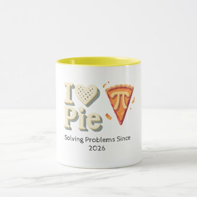 Playful Flat Illus Back to School Math Teacher Mug (Center)