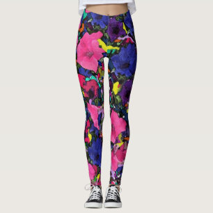 Playful Flowers - Leggings