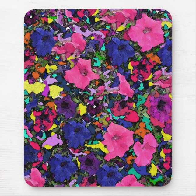 Playful Flowers ~ Mousepad (Front)