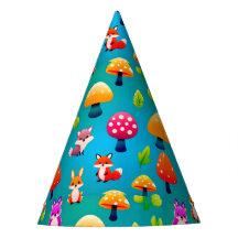 Playful Forest Scene With Cute Animals