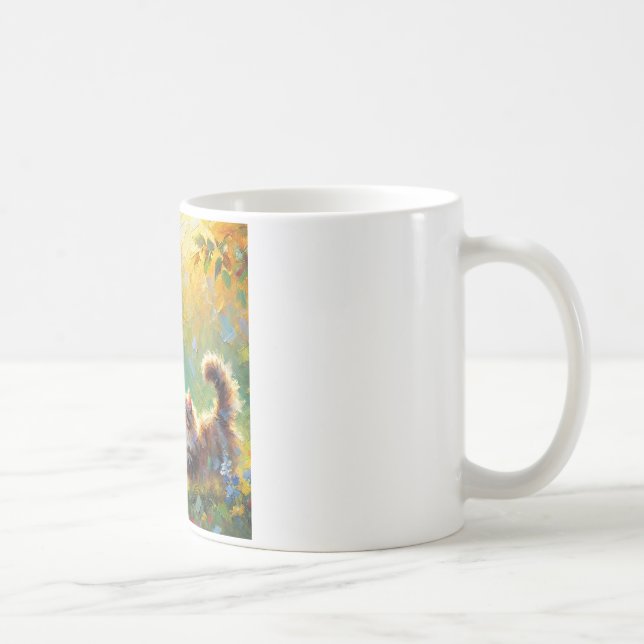 Playful friends coffee mug (Right)