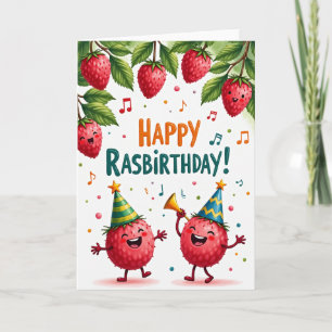 Playful Fruit Birthday Card