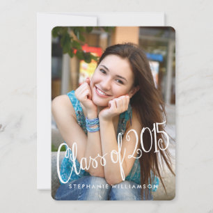 Playful Fun Class of 2015 Graduation Invite
