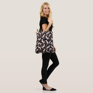 Playful Gecko Pattern Tote Bag