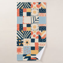 Playful geometric pattern