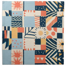 Playful geometric pattern